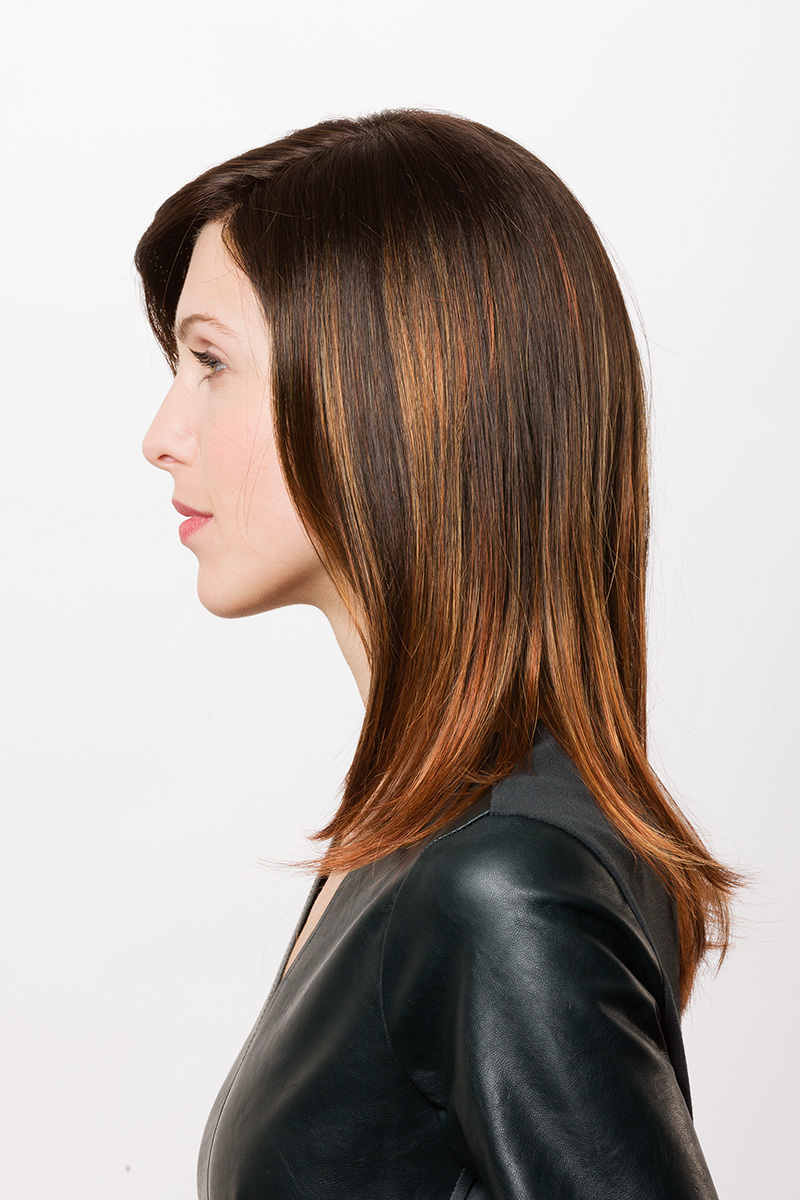 Perma-Rite Gina SF parykk monofilament skill weft