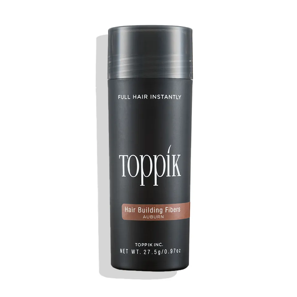 Toppik Hårfiber kastanjebrun 27,5g keratinfibre