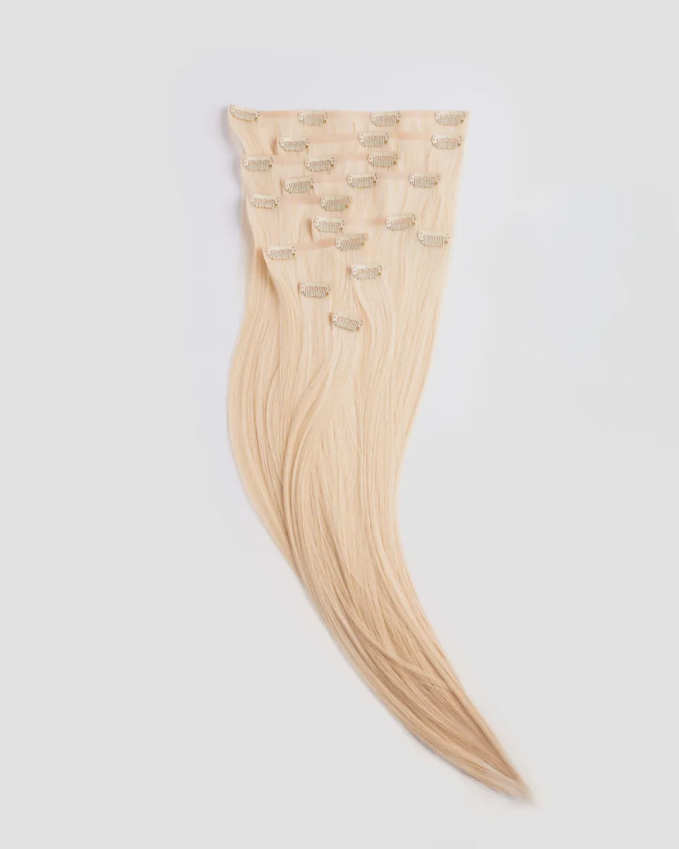 BHBD Clip 11N/12N clip-in extensions 50 cm lys blond
