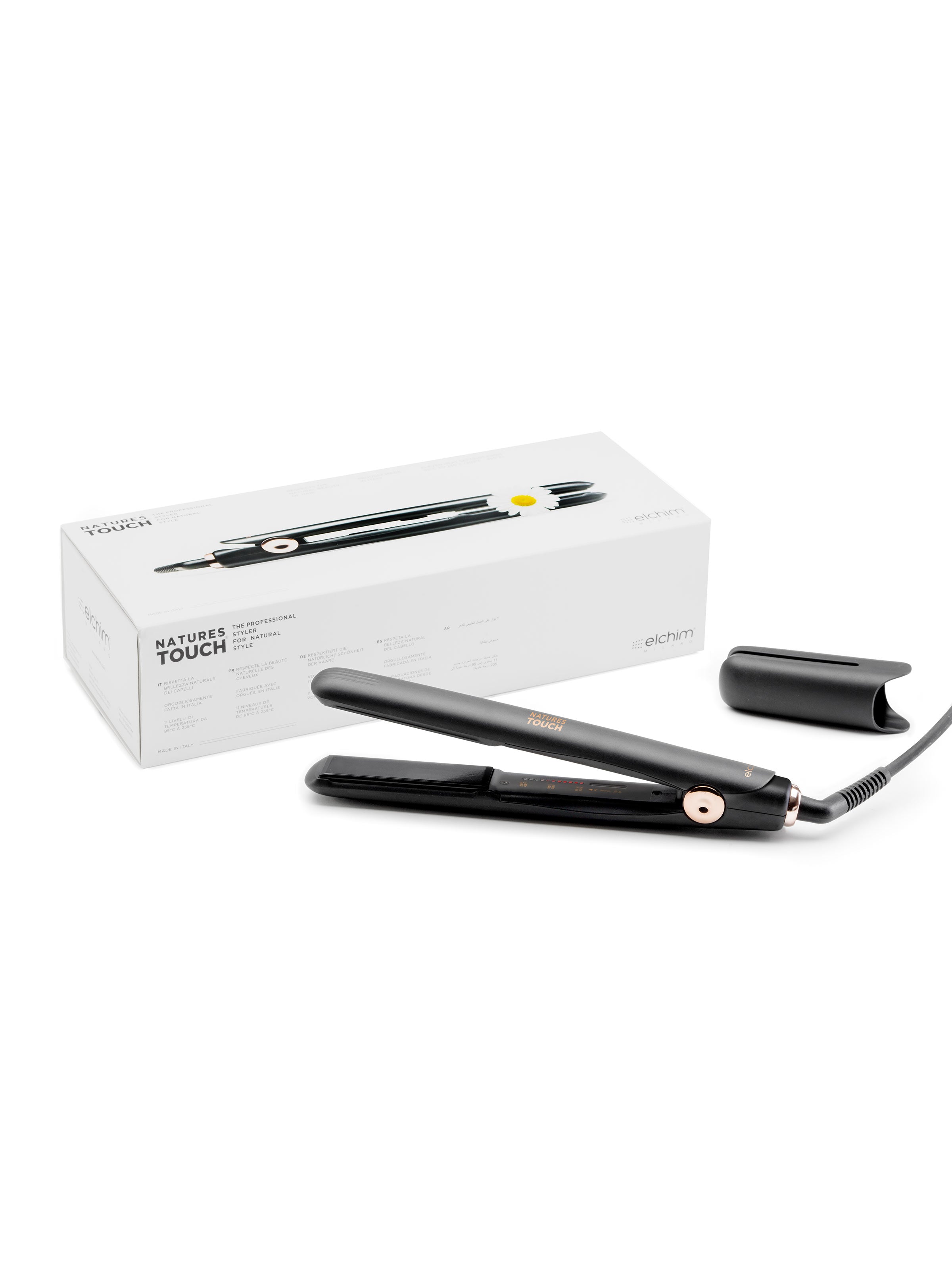 Elchim Natures Touch rettetang keramisk