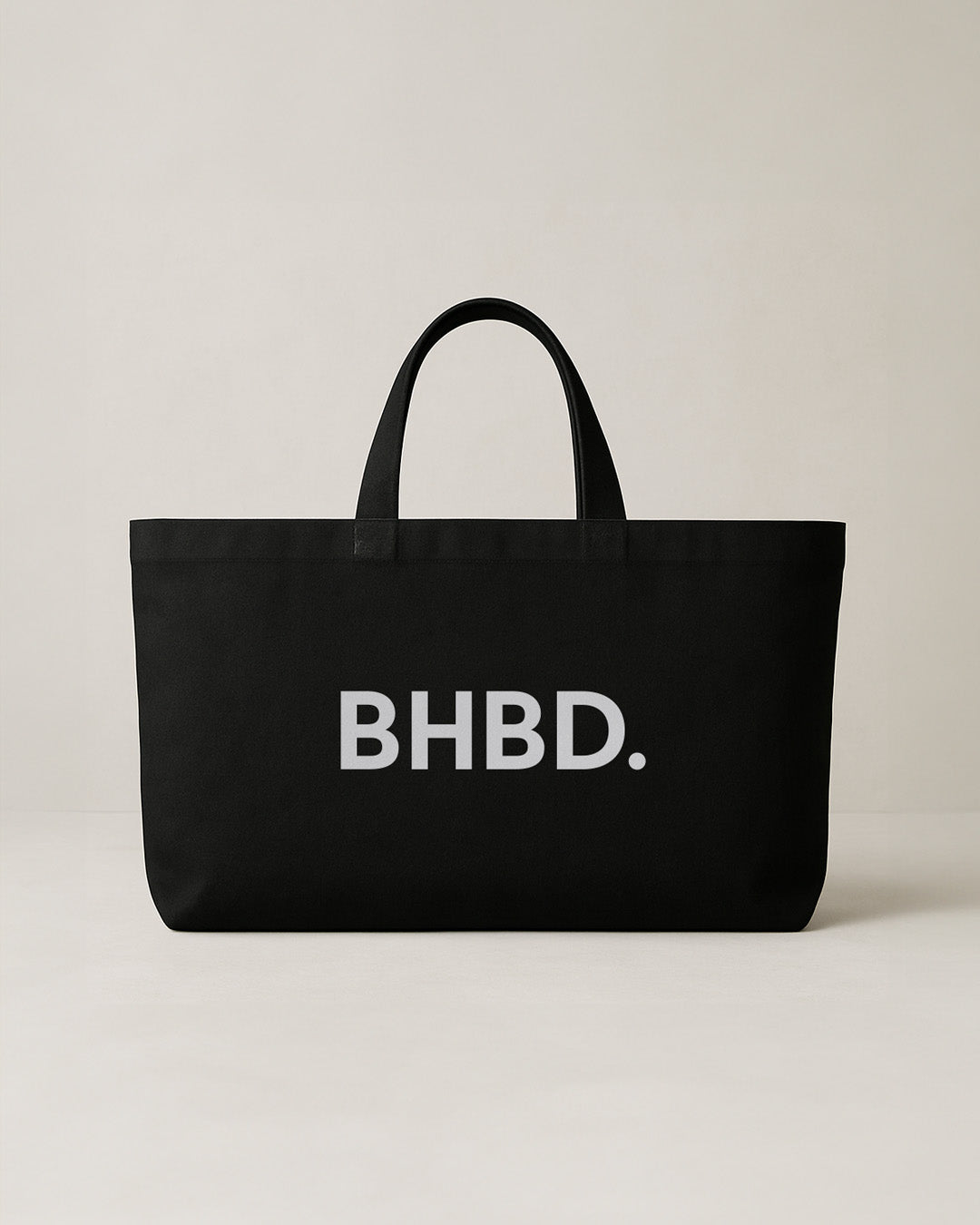 BHBD Tote Bag handlenett bomull sort