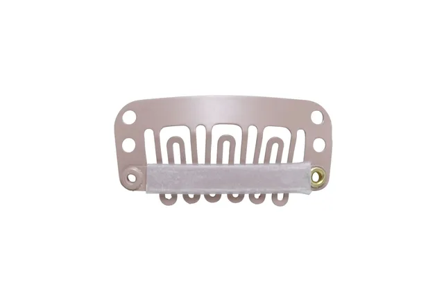 Belle Madame Wave Clip 32mm hårklemme lysebrun