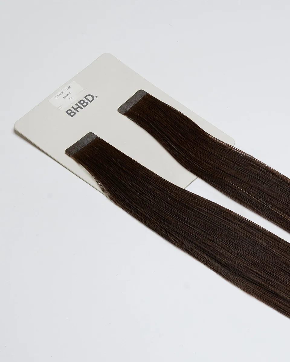 BHBD Tape Extensions 5N tapehår 12-pk ekte Remy-hår
