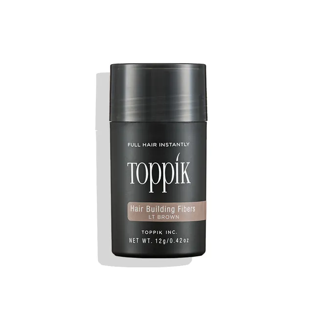 Toppik Hårfiber Lys Brun hårfibre 12g keratin