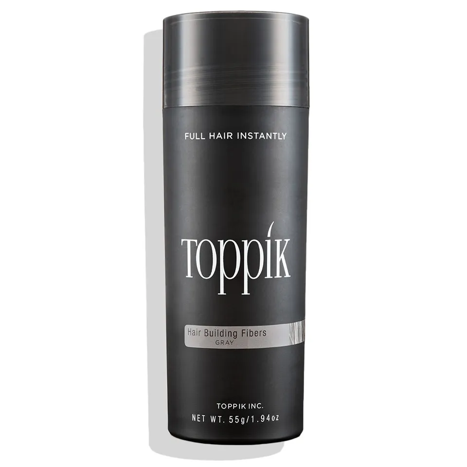Toppik Hårfiber Grå hårfibre 55g keratin