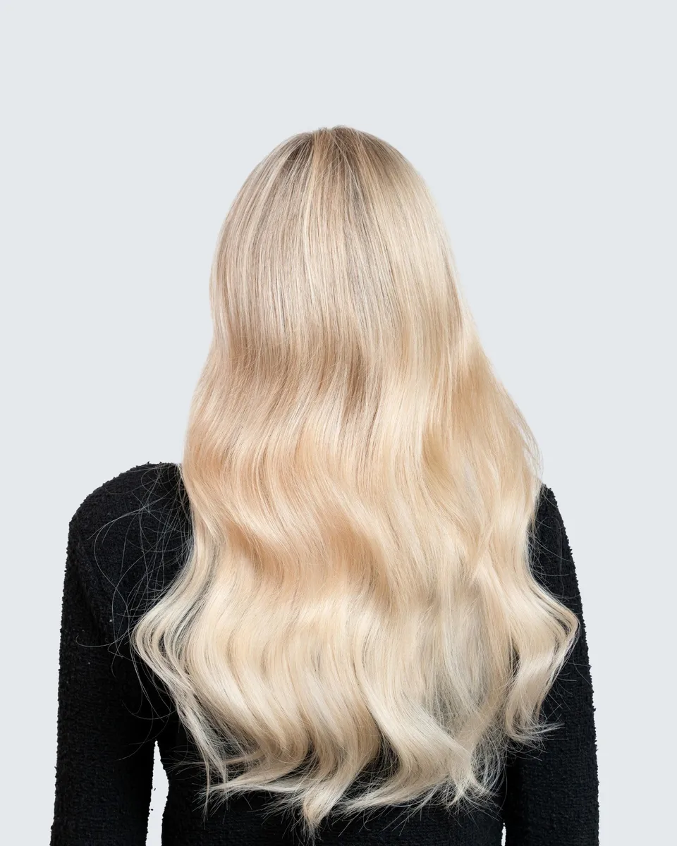 BHBD Hairband 12N halo extensions 40 cm ekte hår