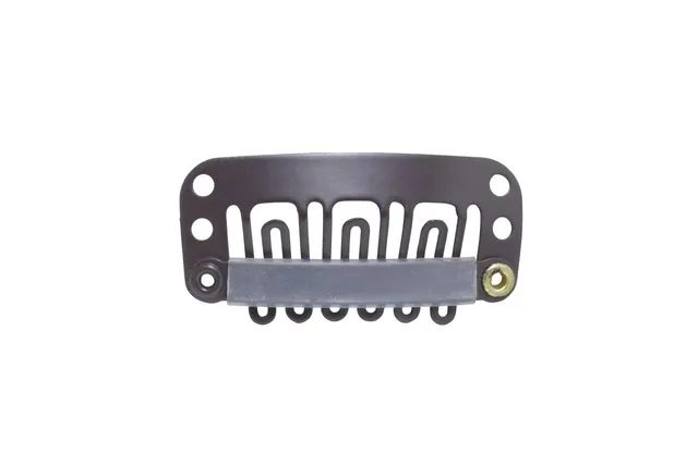 Belle Madame Wave Clip hårklips brun 32 mm
