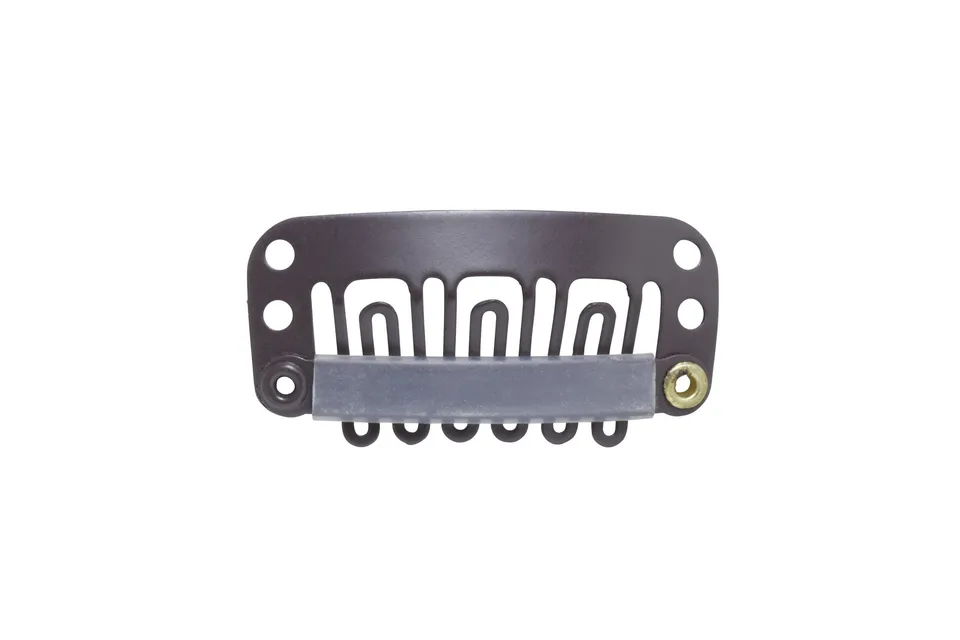 Belle Madame Wave Clip hårklips brun 32 mm