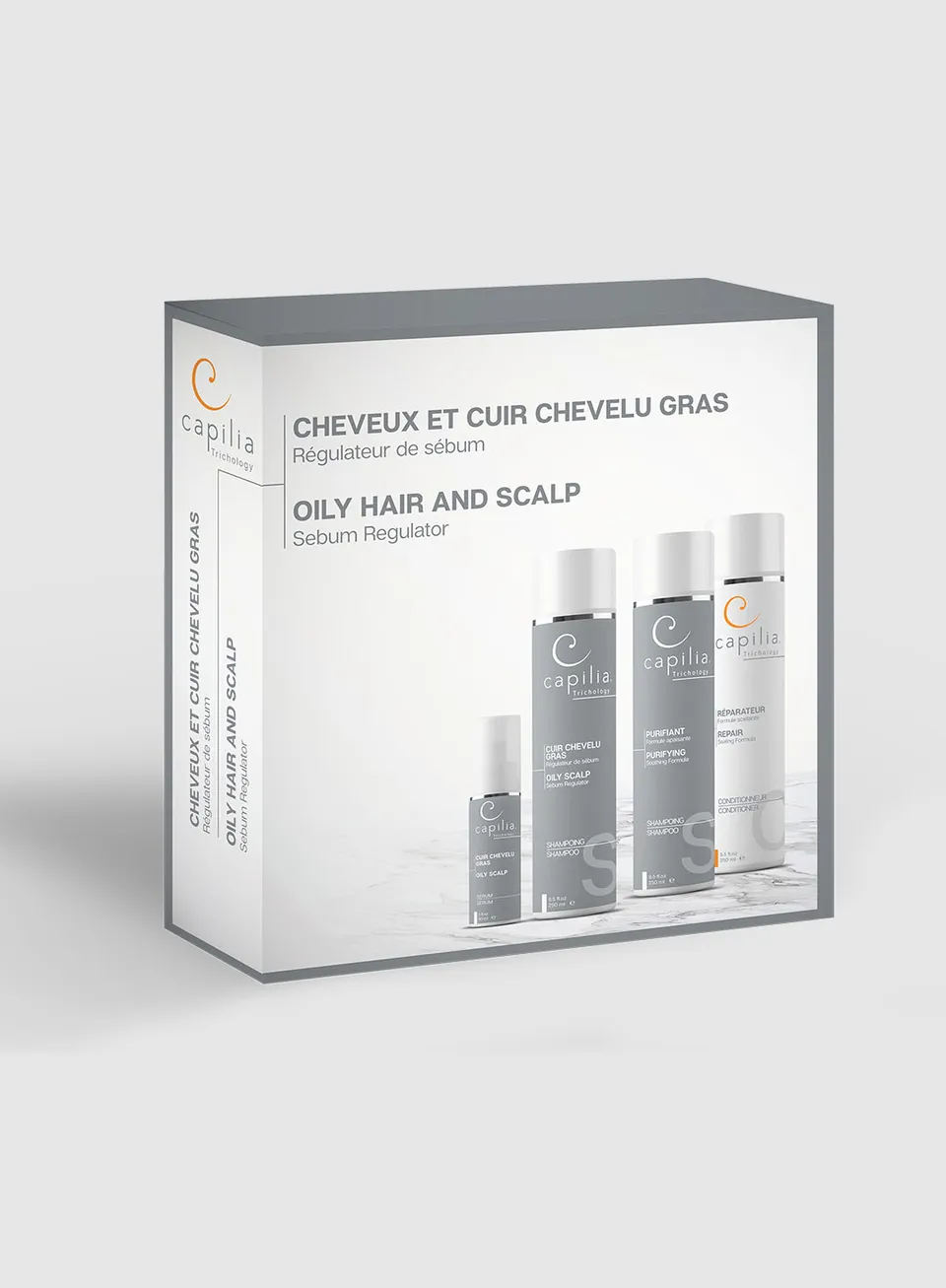 Perma-Rite Oily Hair and Scalp sett 4 deler fet hodebunn