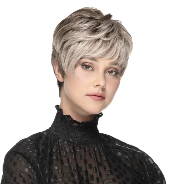 Perma-Rite Chopped Pixie parykk kort lace front