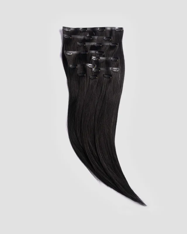 BHBD Clip 2N clip-on extensions 50 cm mørkebrun