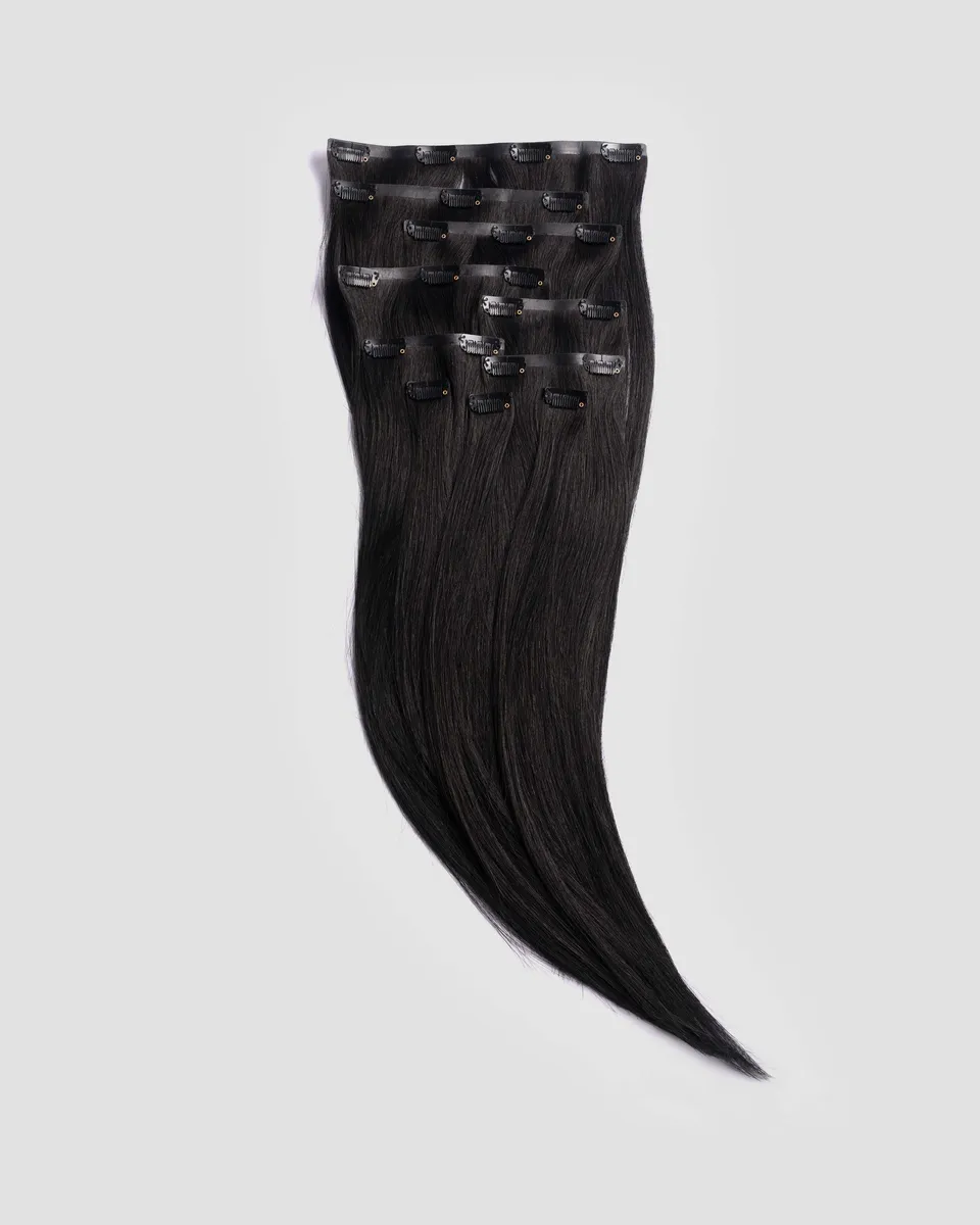 BHBD Clip 2N clip-on extensions 50 cm mørkebrun