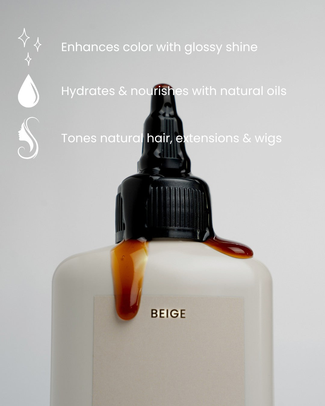 BHBD Shine Tone Cool Beige fargemaske 150 ml glans
