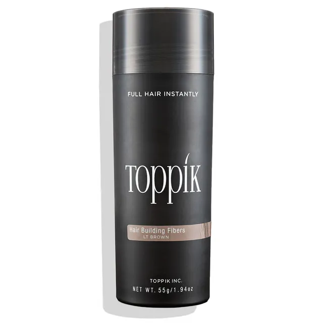 Toppik Hårfiber Lys Brun 55g keratin stor