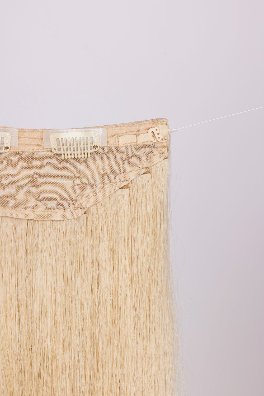 BHBD Hairband 12N halo extensions 40 cm ekte hår