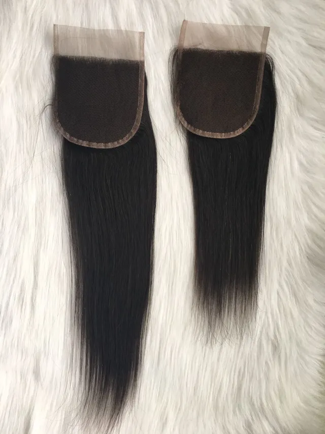 Diva Maker Straight 4x4 Silk Base closure