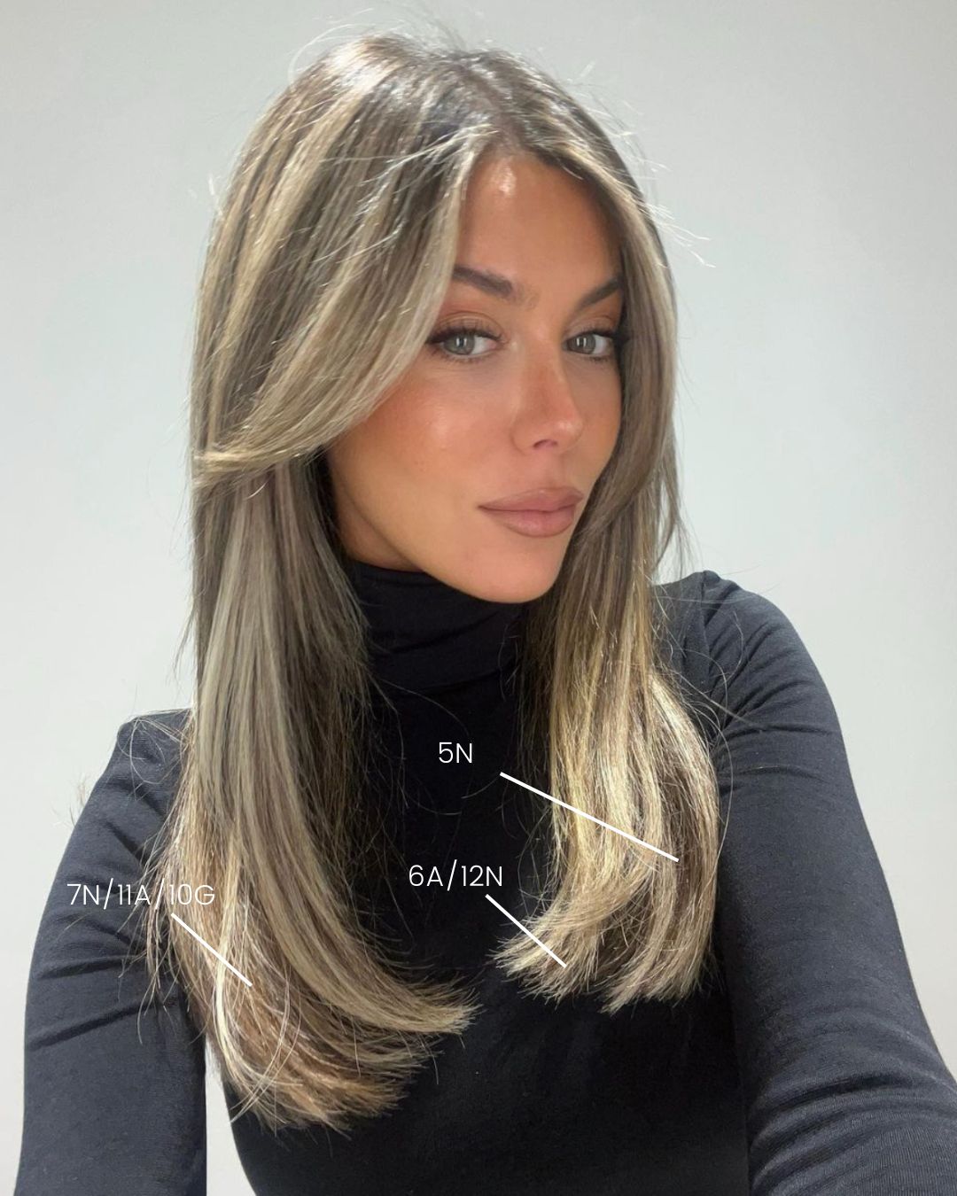 BHBD Tape Extensions 8A/12N harforlengelse 12-pk ekte har