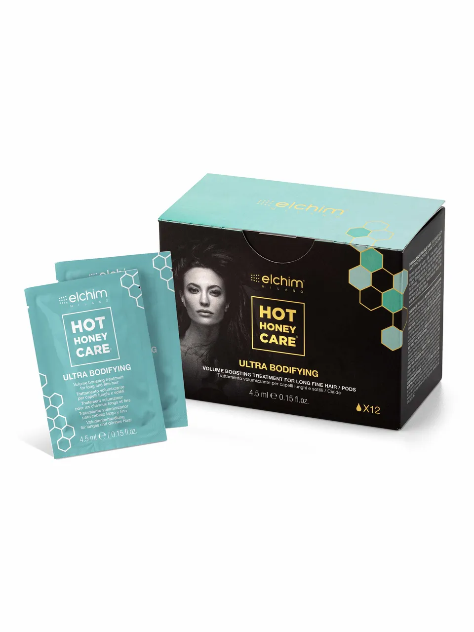 Elchim Ultra Bodifying hårkur 12 pods fint hår
