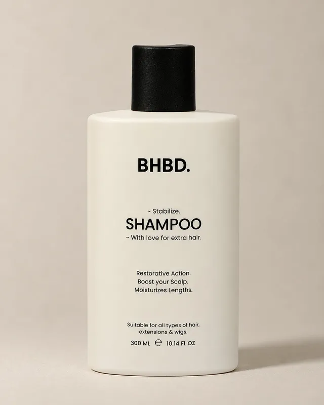 BHBD Shampoo sjampo 300 ml sulfatfri fukt