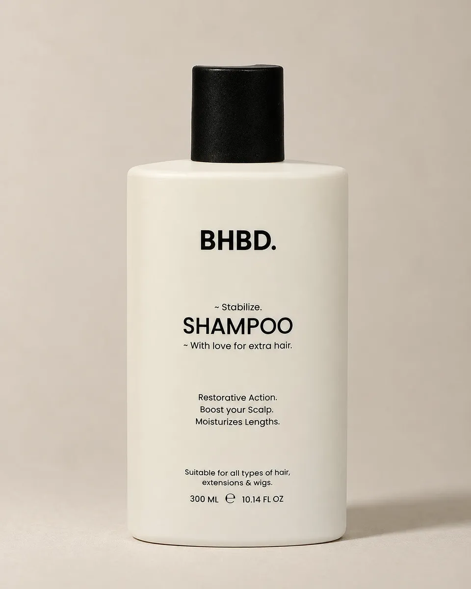 BHBD Shampoo sjampo 300 ml sulfatfri fukt