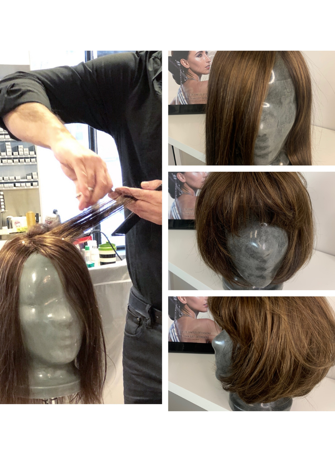 Perma-Rite Master Head frisørhode styling parykk