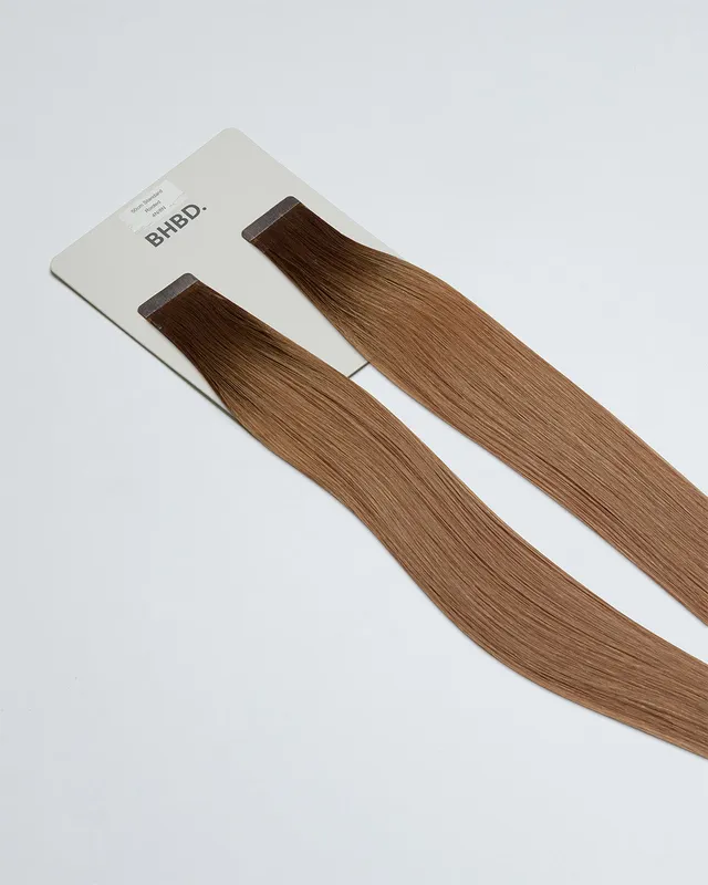 BHBD Tape Extensions 4N/8N tape hår 12-pk brun balayage