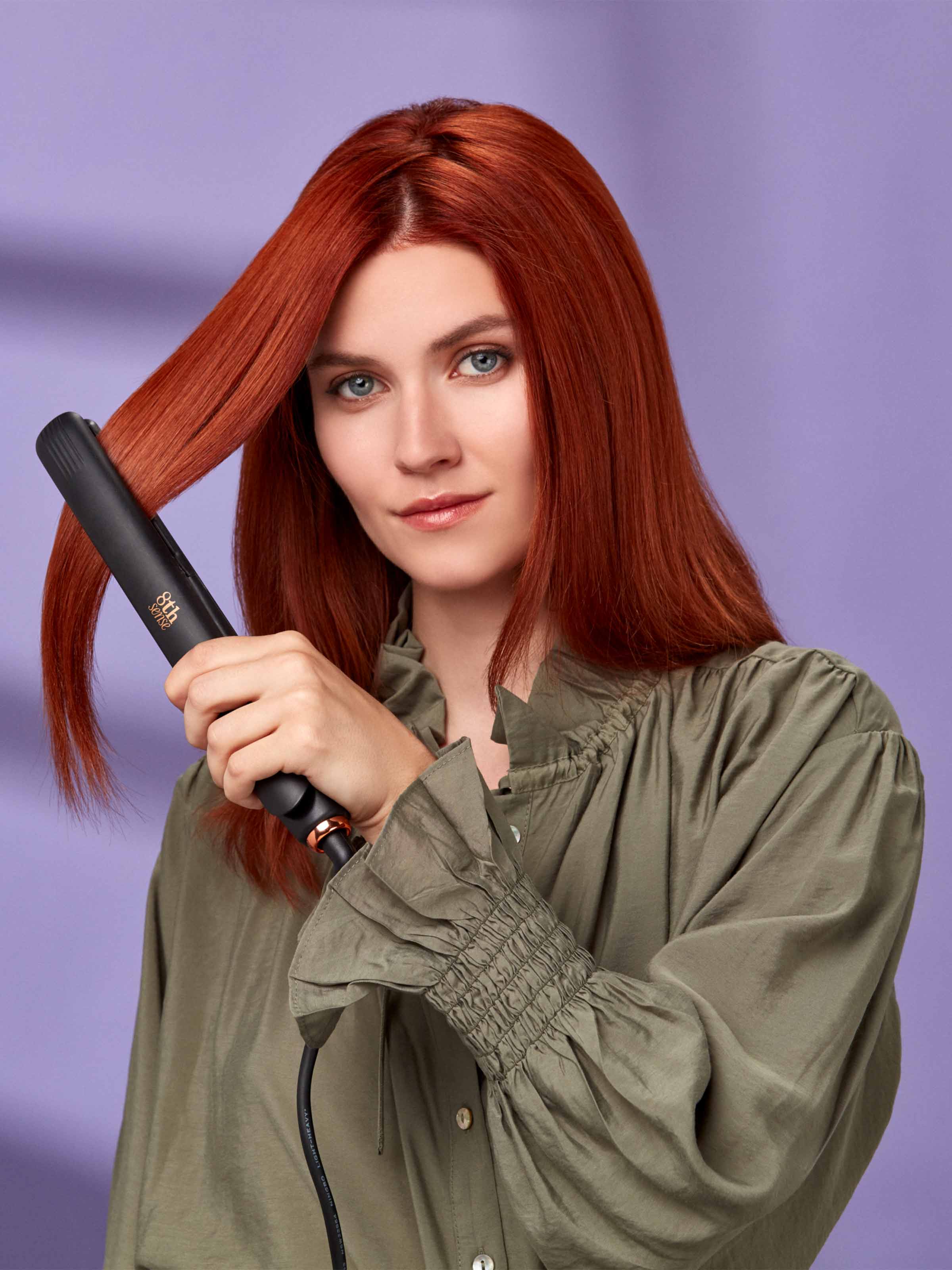 Elchim 8th Sense Styler rettetang keramikk titan 235 grader