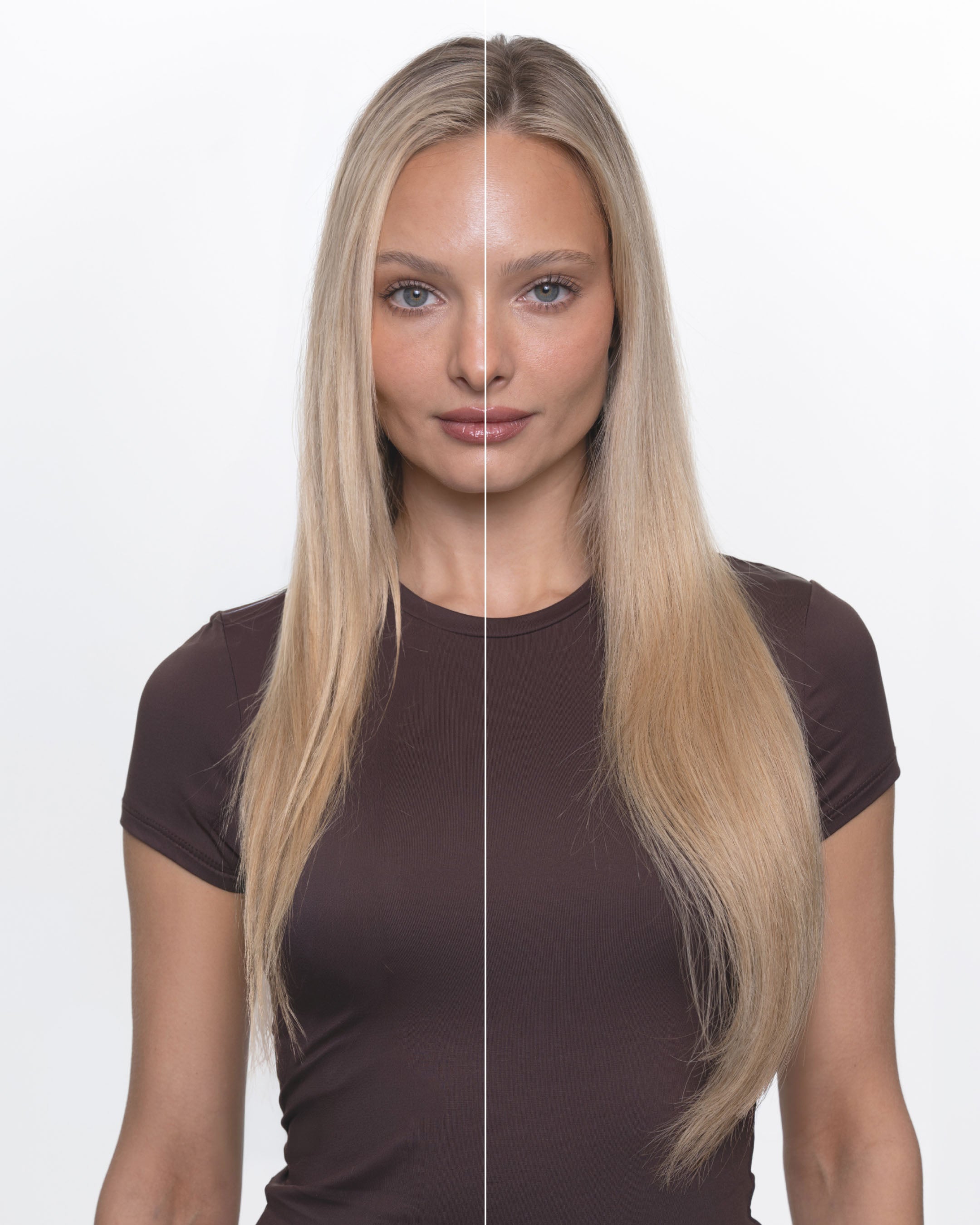 BHBD Clip 5NG/6NG clip-on extensions 50 cm mørk blond