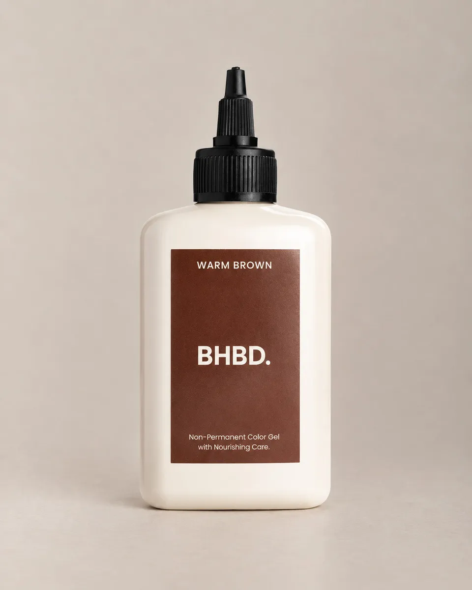 BHBD Shine Tone Warm Brown fargemaske 150 ml pleiende