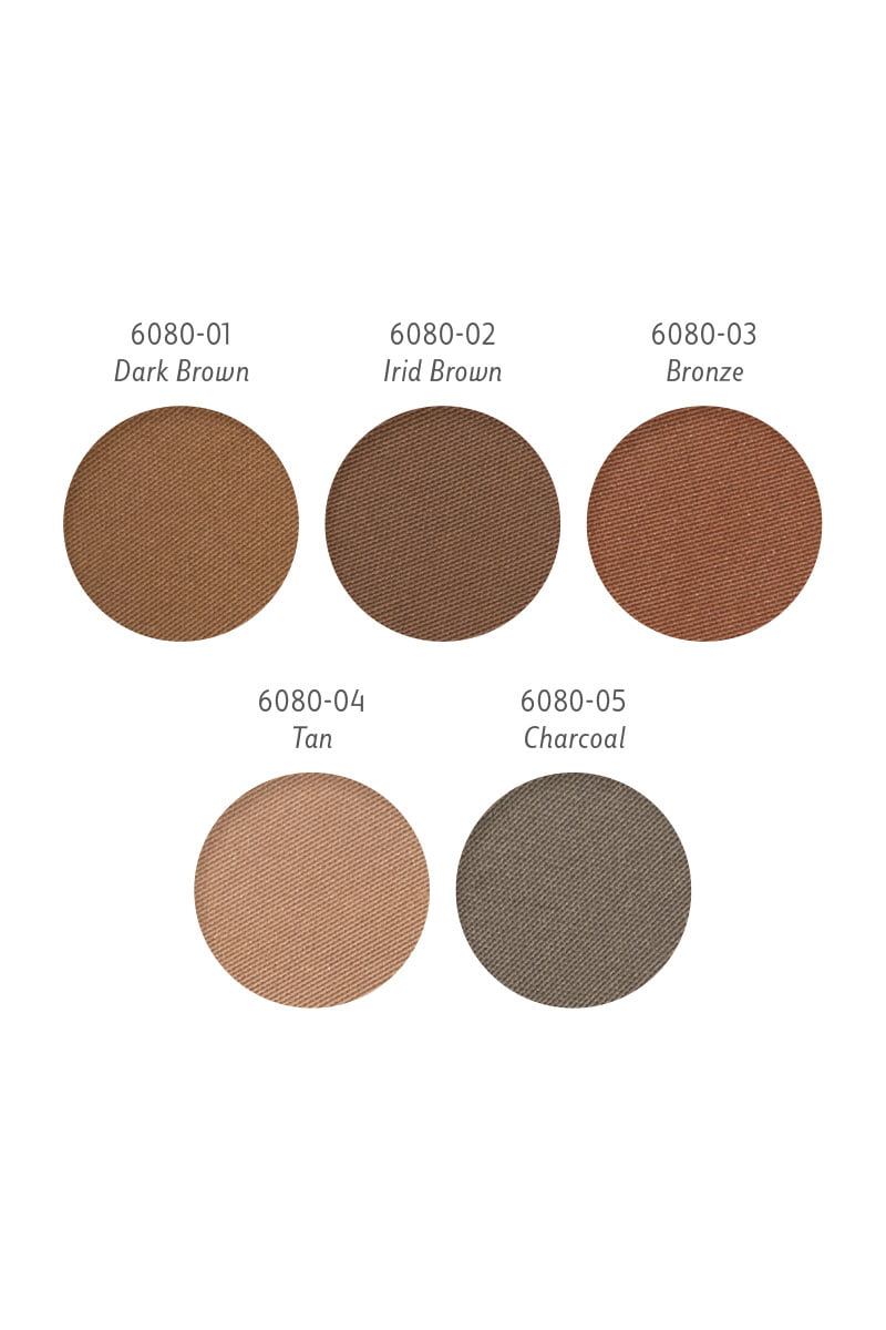 Belle Madame Eyebrow Powder Kit øyenbrynspudder mørkebrun