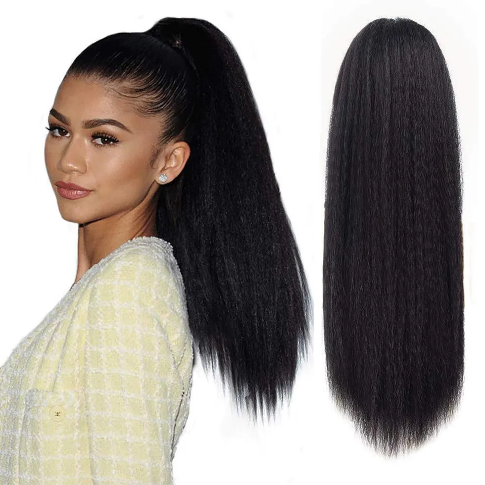 Diva Maker Hair Prosthetics Alba løshestehale 45 cm rett