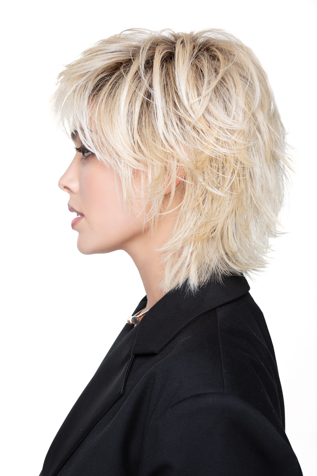 Perma-Rite Razor Cut Shag parykk rufsete