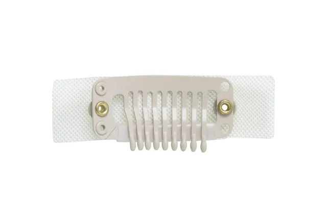 Belle Madame PU Clip 32mm parykkclips beige
