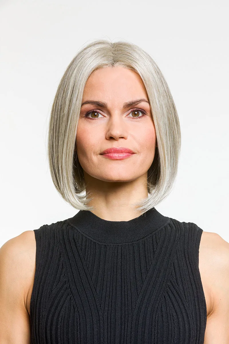 Perma-Rite Lulu CRH parykk hvit lace front varmebestandig