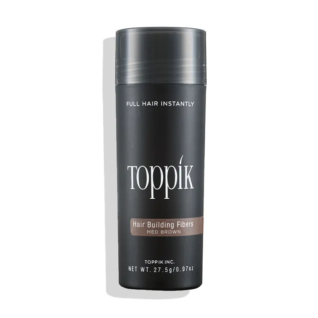 Toppik Hårfiber Medium Brun 27,5g keratin