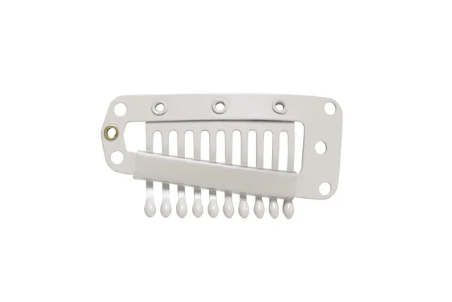 Belle Madame Finger Clip hårklemme 36 mm beige