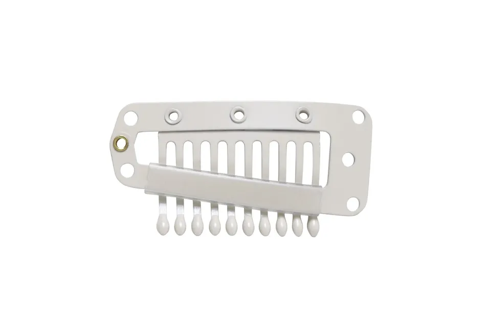 Belle Madame Finger Clip hårklemme 36 mm beige