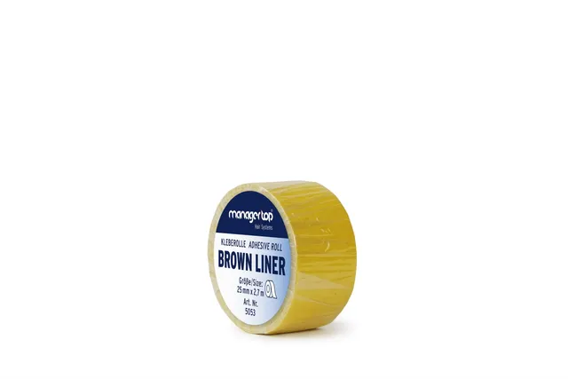 Belle Madame Brown Liner parykkteip 25mm 2,7m