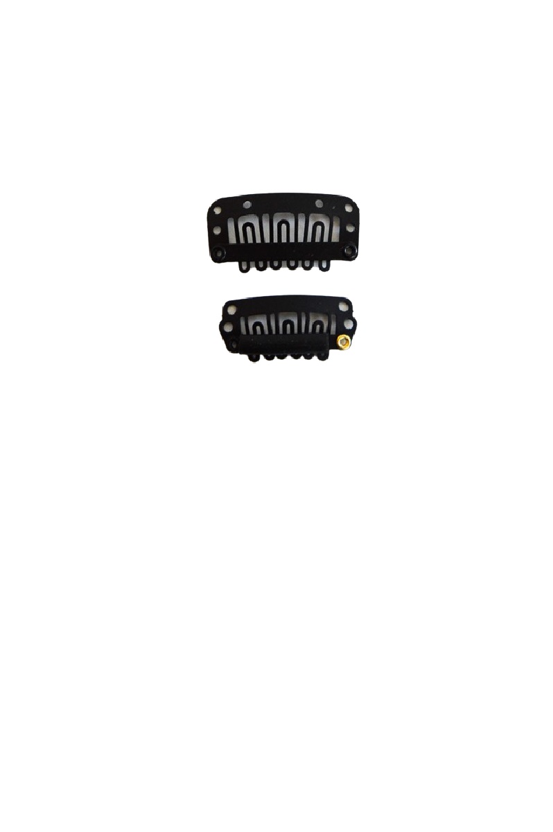 Perma-Rite Comb Clips parykkclips silikon 12-pakning feste