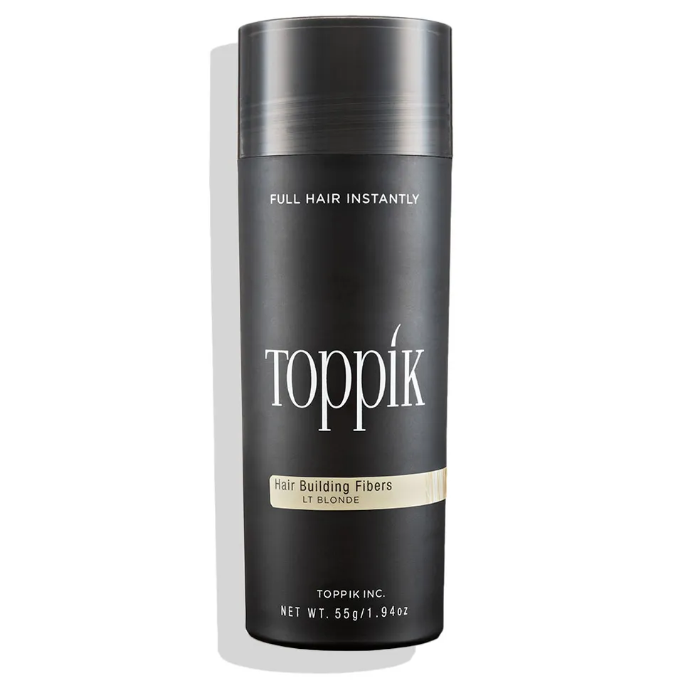 Toppik Hårfiber Lys Blond hårfibre 55g keratin