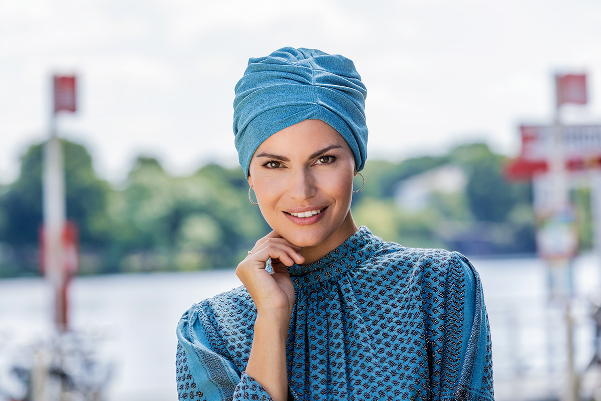 Perma-Rite Style 985 Ribbed turban ribbestrikket
