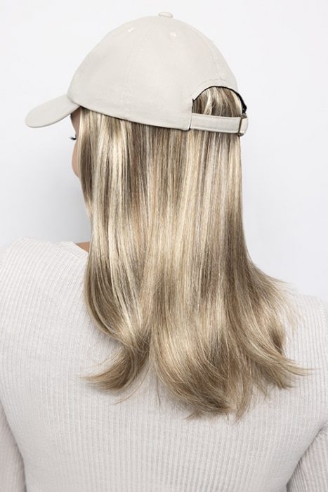 Perma-Rite Long Hat caps med hår beige