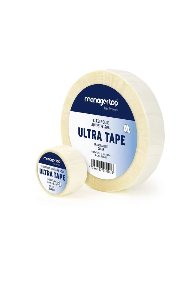 Ultra Tape hårtape rull 25 mm x 33 m sterk feste