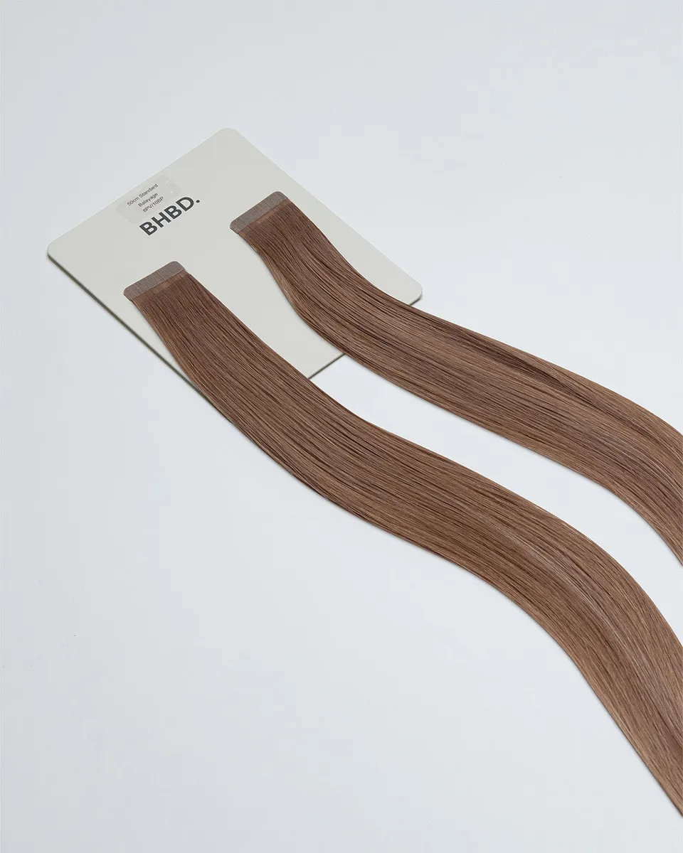 BHBD Tape Extensions 8PV/10BP harforlengelse 12-pk ekte har