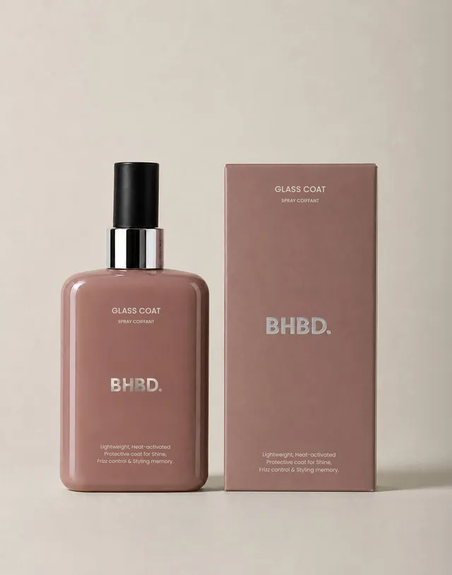 BHBD Glass Coat stylingspray varmeaktivert glans