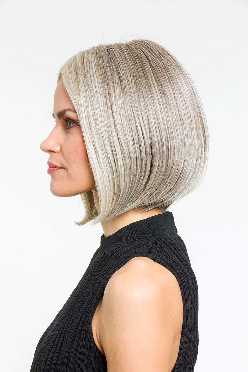 Perma-Rite Lulu CRH parykk hvit lace front varmebestandig