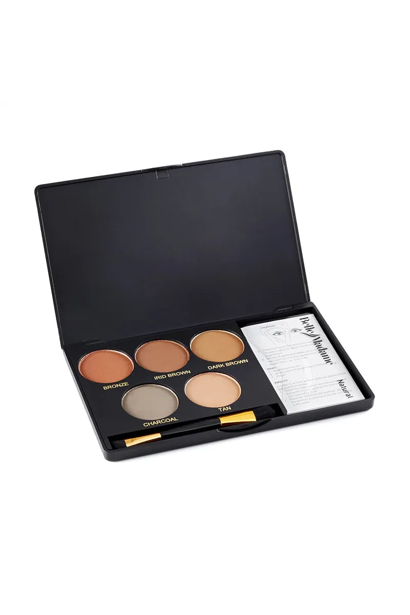 Belle Madame Eyebrow Palette øyenbryn 5 farger