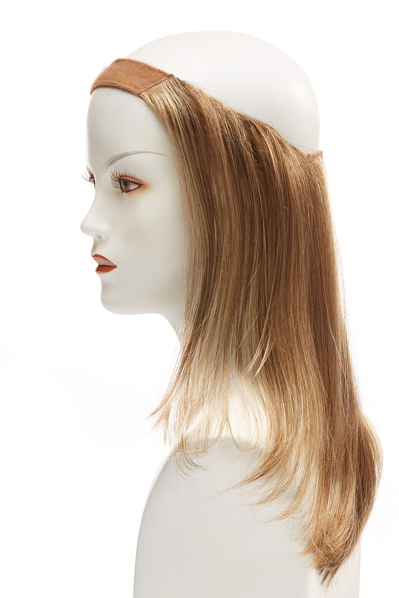 Perma-Rite Cap Hair Long syntetisk hårstykke med lugg