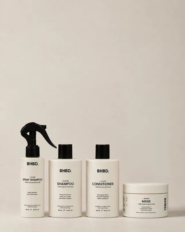 BHBD Everyday Care Kit hårpleiesett 4-delt komplett