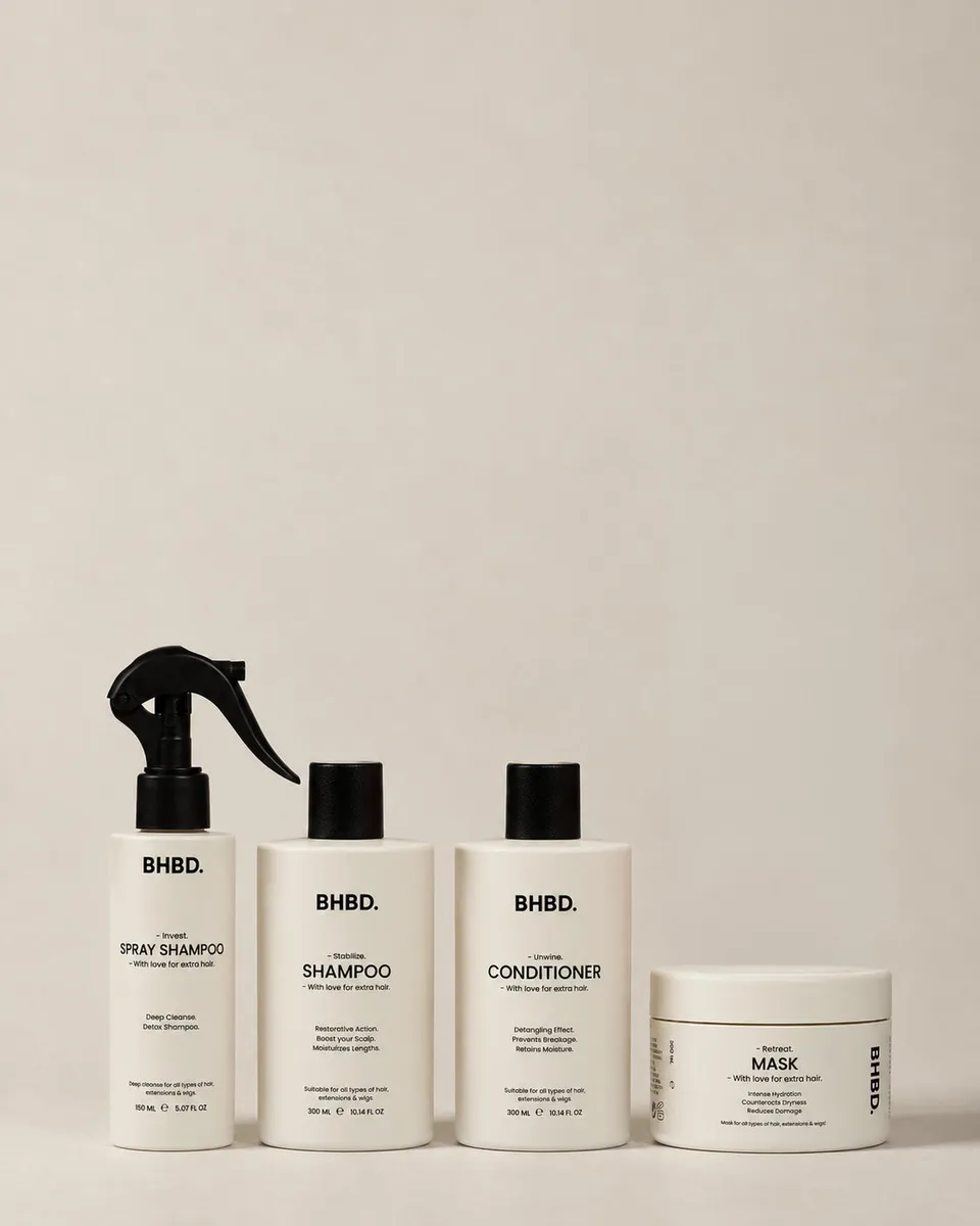 BHBD Everyday Care Kit hårpleiesett 4-delt komplett